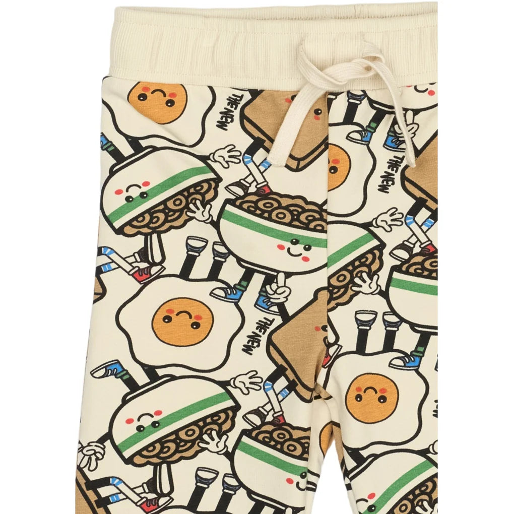 The New Siblings TNSTNelson Sweatpants - White Swan AOP