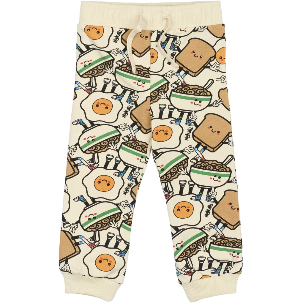 The New Siblings TNSTNelson Sweatpants - White Swan AOP