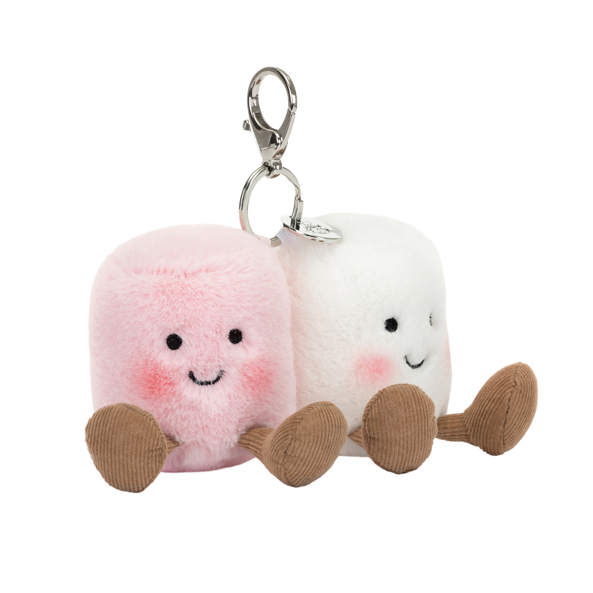 Jellycat Amuseables Pair of Marshmallows Bag Charm