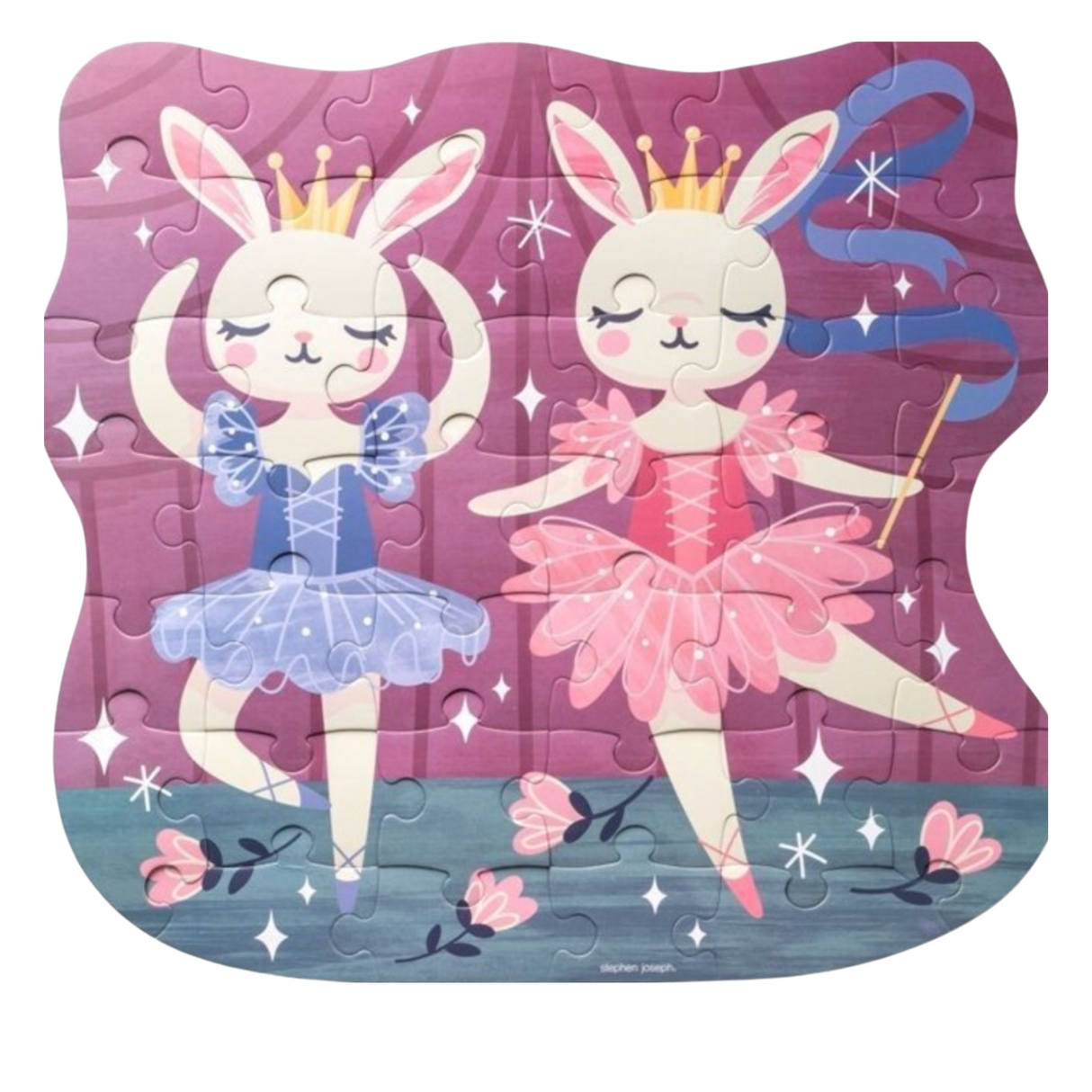 Stephen Joseph Shaped Puzzle 40+pc - Bunny