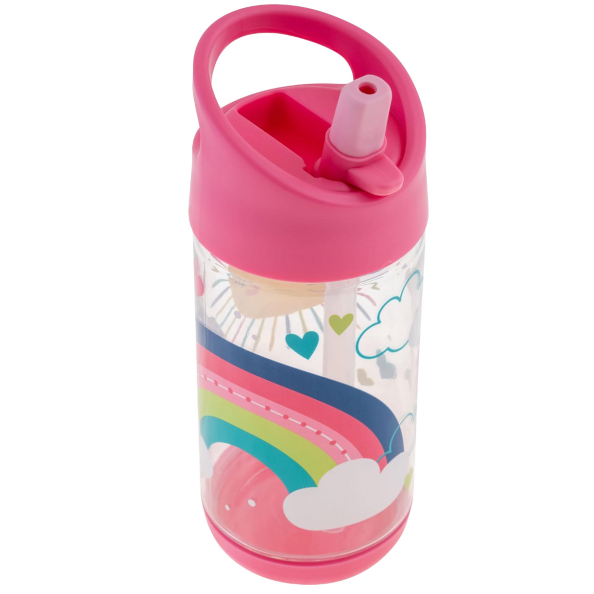 Stephen Joseph Flip Top Water Bottle - Rainbow
