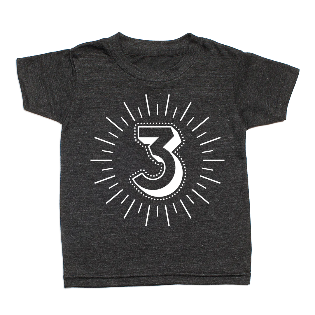 MILESTONE NUMBER T-SHIRT