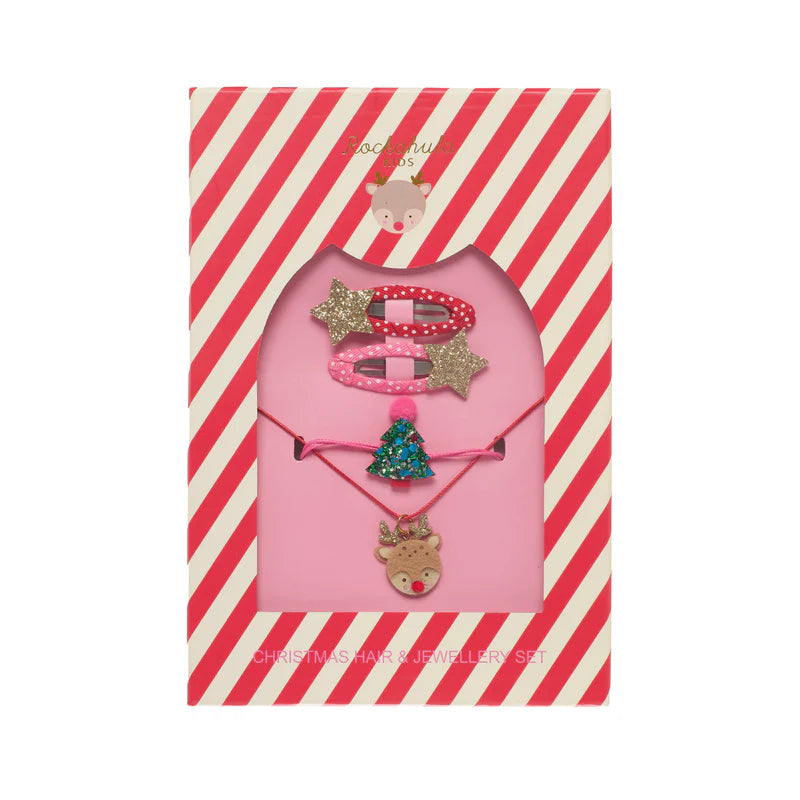 Rockahula Christmas Hair & Jewellery Set