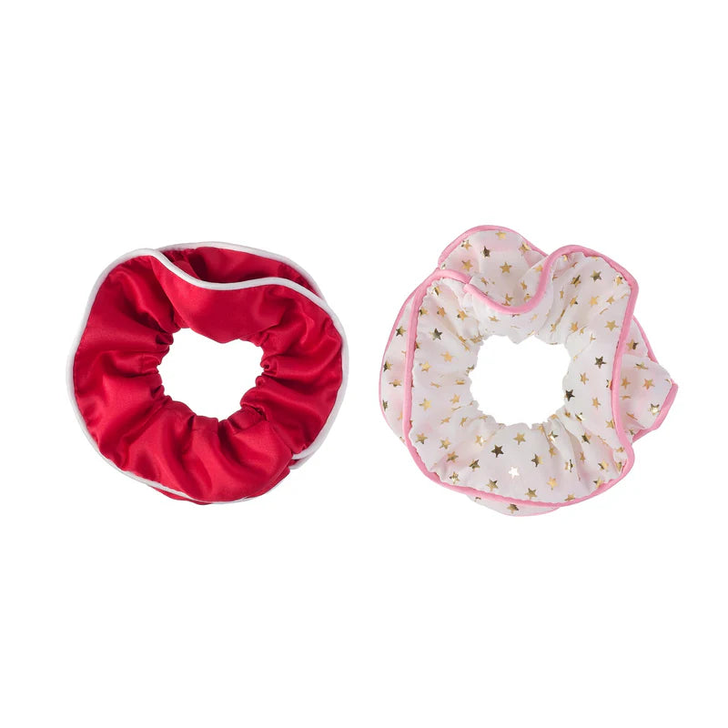 Rockahula Festive Double Ruffle Scrunchies