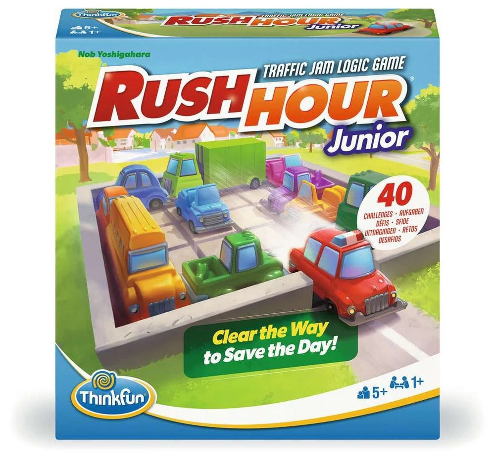 Think Fun Rush Hour Junior - Traffic Jam Logic game