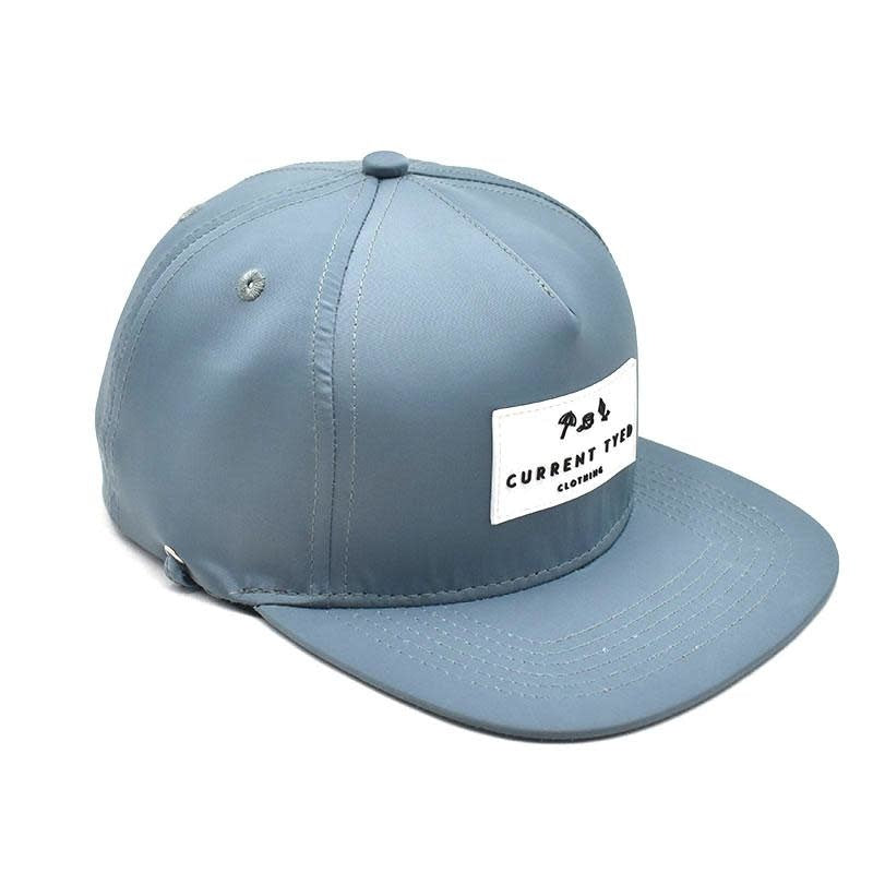 Current Tyed Waterproof Snapback - Blue Grey