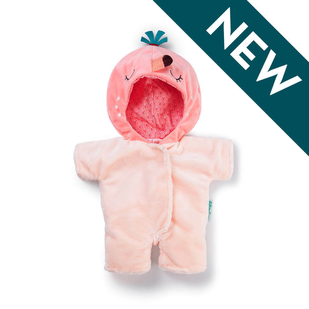 Lilliputiens Doll Onesie - Flamingo