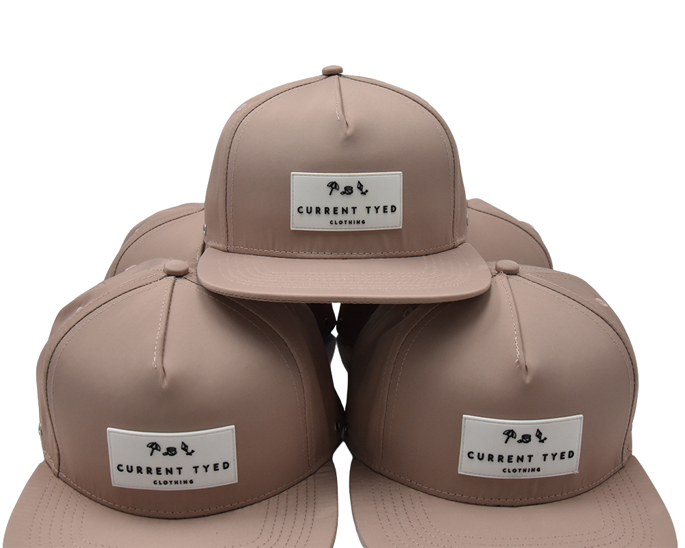 Current Tyed Waterproof Snapback - Champagne