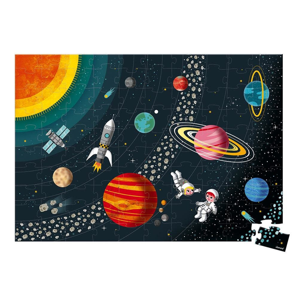 Janod Educational Puzzle - Solar System (100pcs)