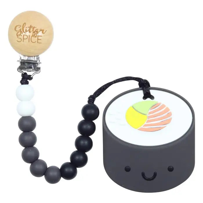 Glitter & Spice Whistle & Flute Sushi Teether