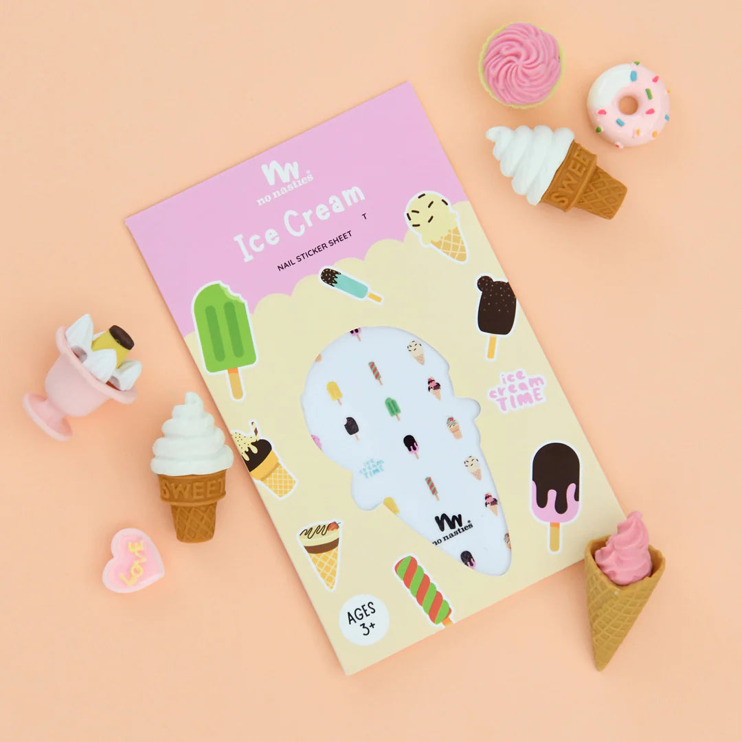 No Nasties Nail Stickers - IceCream