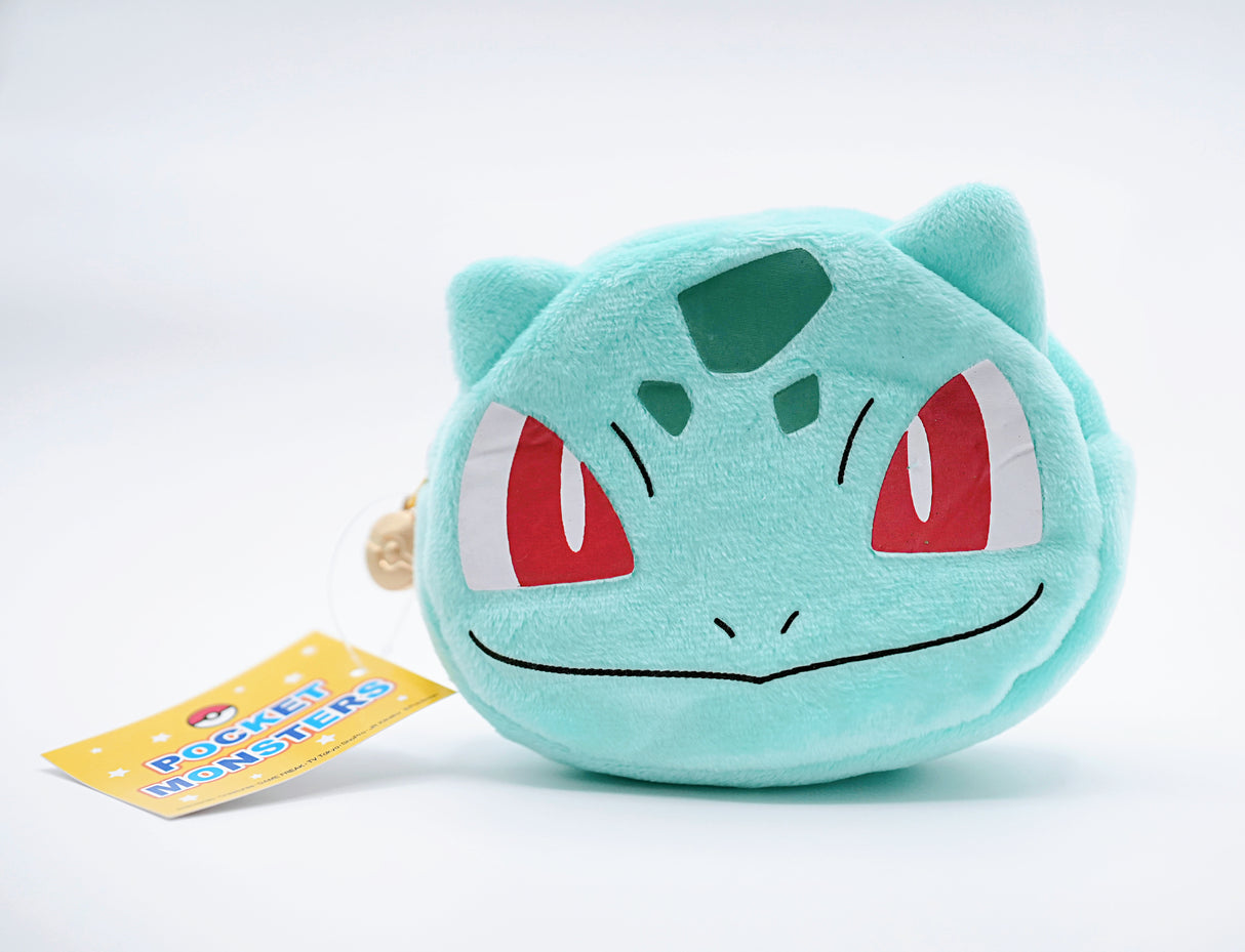 Pokemon Soft Coin Zipper Pouch - Bulbasaur
