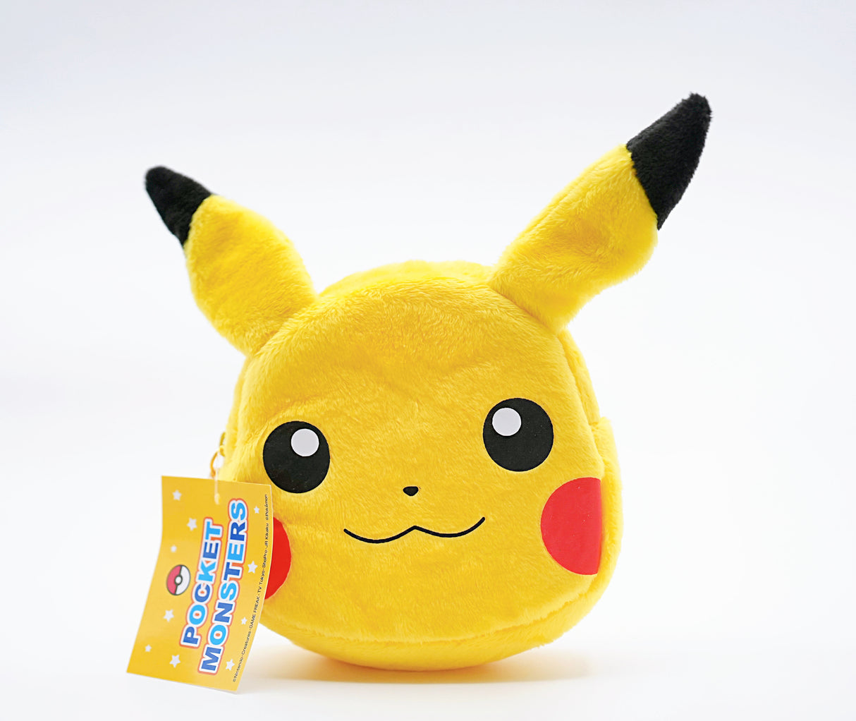 Pokemon Soft Coin Zipper Pouch - Pikachu