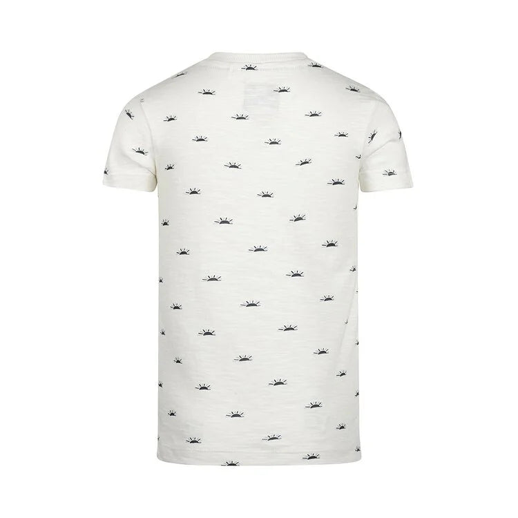 Koko Noko boys' T-shirt off white dark blue light blue