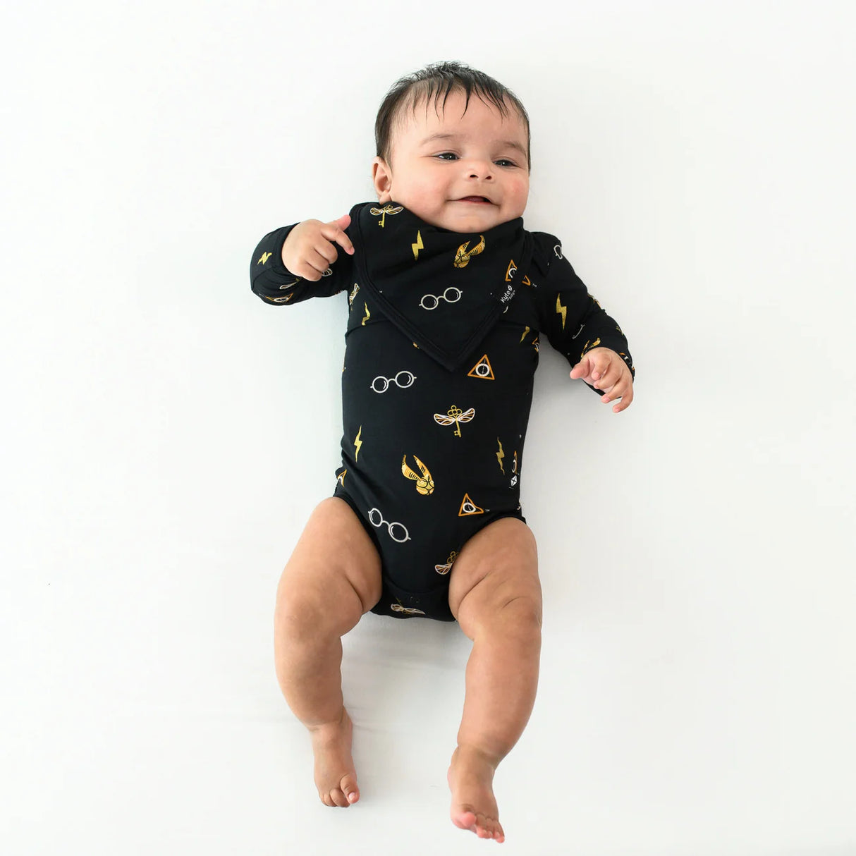Kyte Baby Bib - Midnight Icon