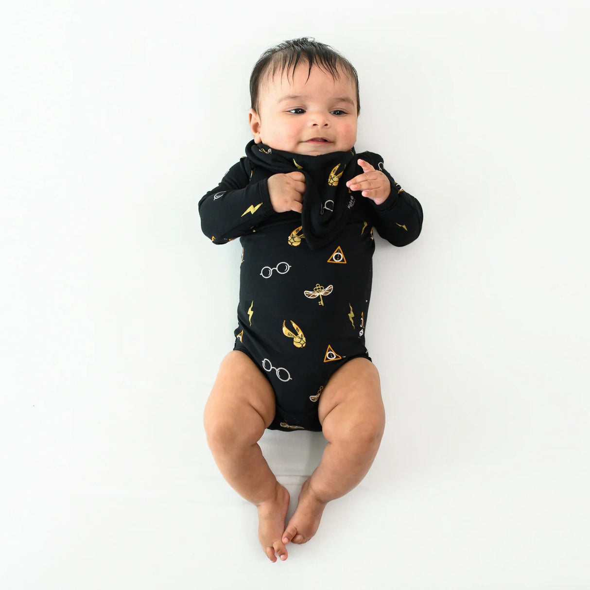 Kyte Baby Bib - Midnight Icon