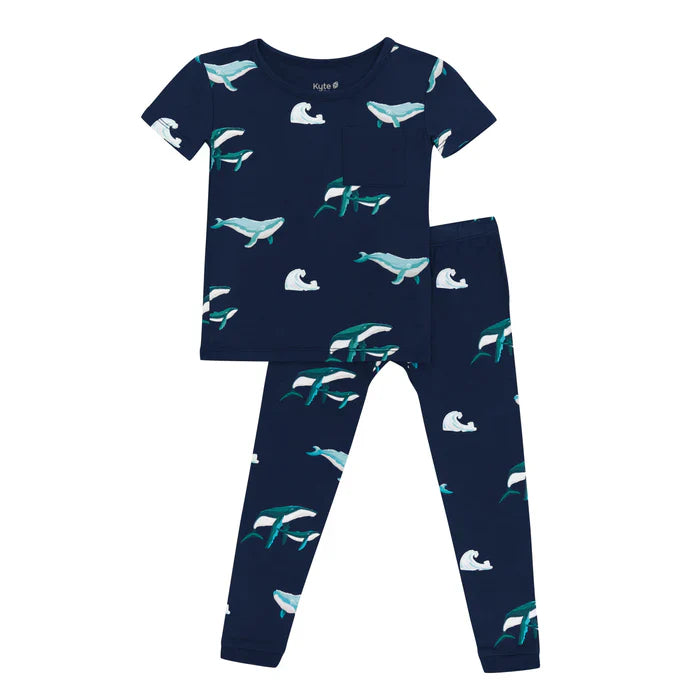 Kyte Baby Short Sleeve Pajamas - Humpback