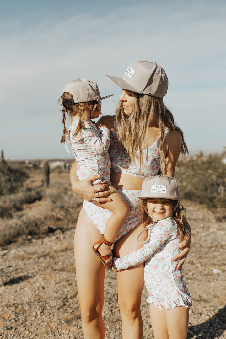 Current Tyed Classic Waterproof Snapback Hats - Dusty Lilac