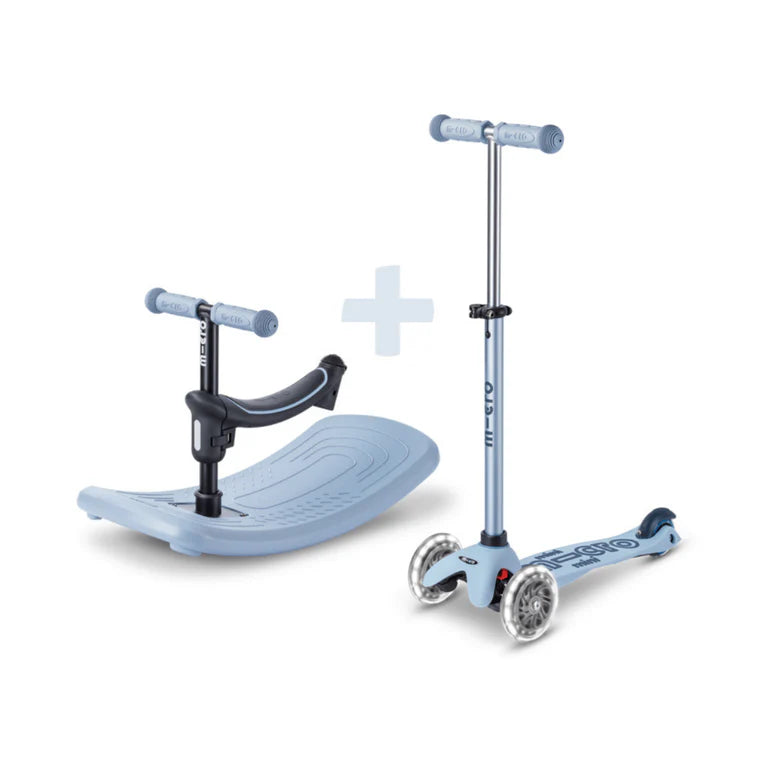 Micro Rock & Go LED Scooter - Ocean Slate
