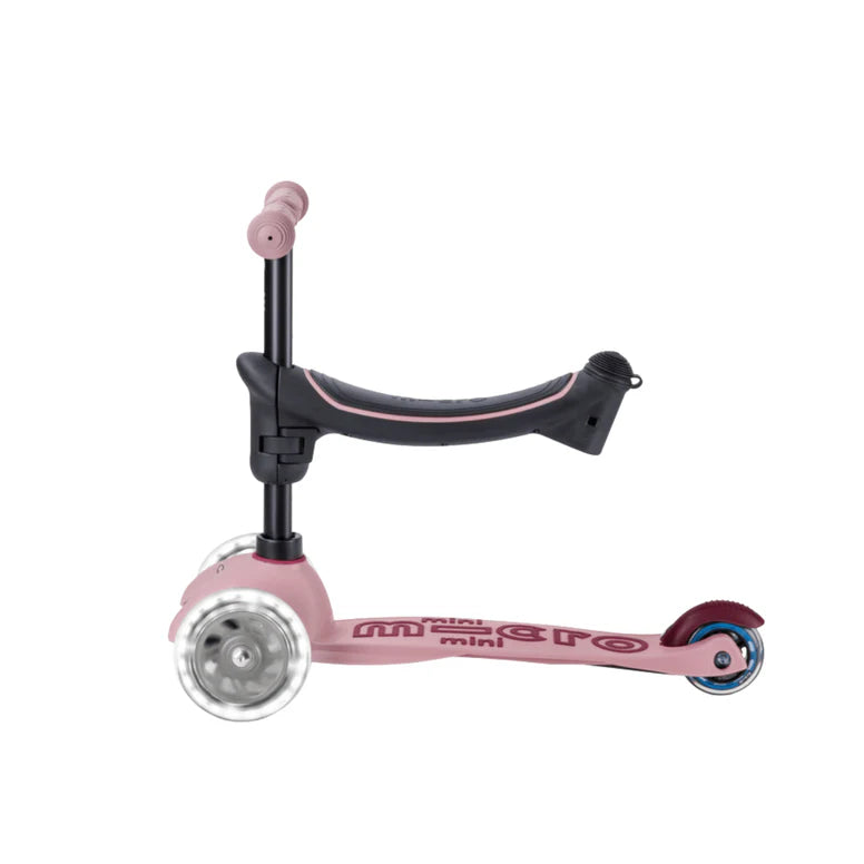 Micro Rock & Go LED Scooter - Dusty Rose