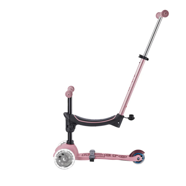 Micro Rock & Go LED Scooter - Dusty Rose