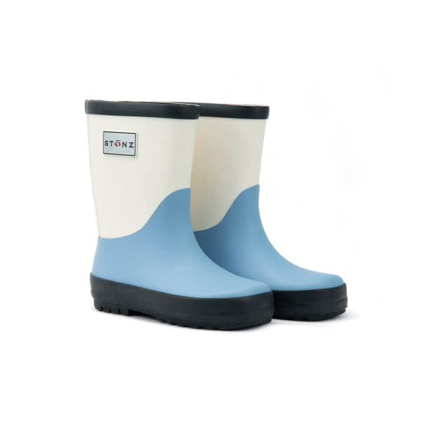 Stonz Rain Boots - Duo - Blue/Ivory