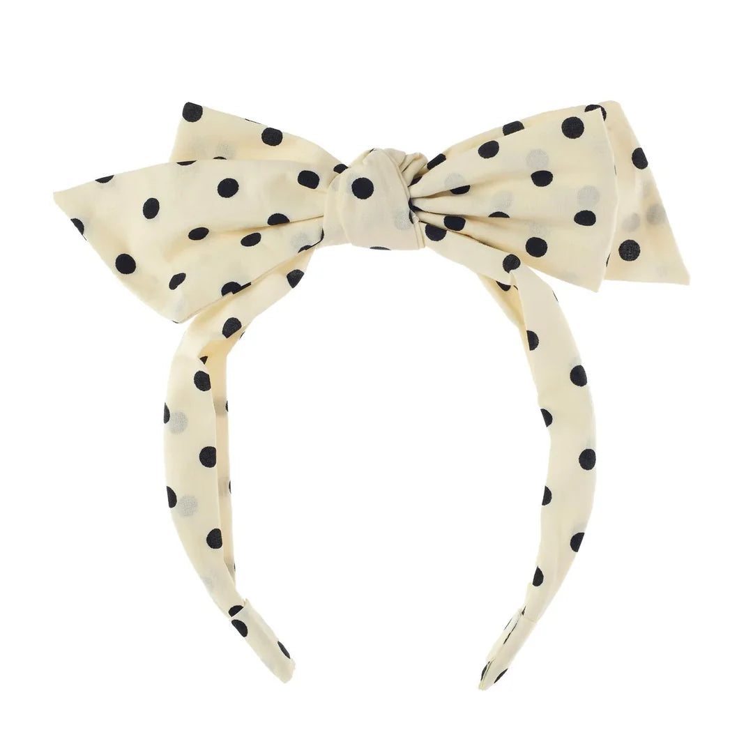 Rockahula polka dot double Bow Headband