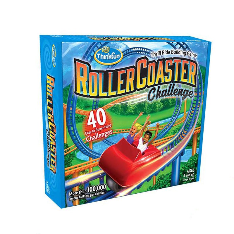 Roller Coaster Challenge - Thrill Ride Building game