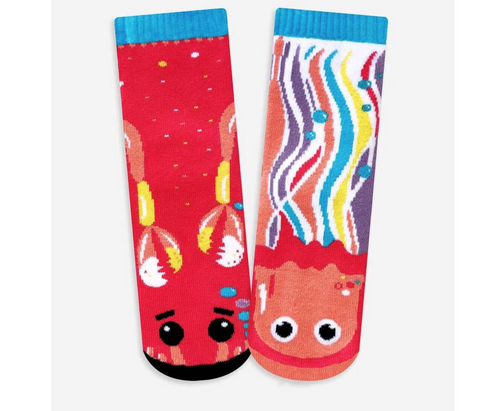 Pals Mismatched Socks - Crab & Jellyfish
