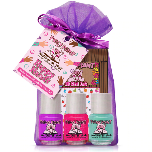 Piggy Paint Happy Hands Nail Polishes Gift Set