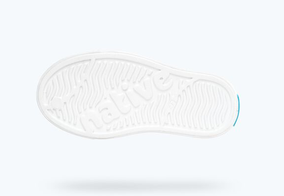Native Jefferson Print Shoes - Shell white / Shell White/ Pastel Tie Dye