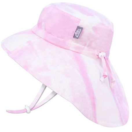 Jan & Jul Cotton Adventure Hat - Pink Tie-Dye