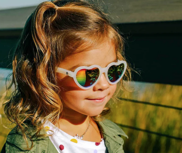 Babiators Non-Polarized Hearts Sunglasses - Rainbow Bright (0-2Y)