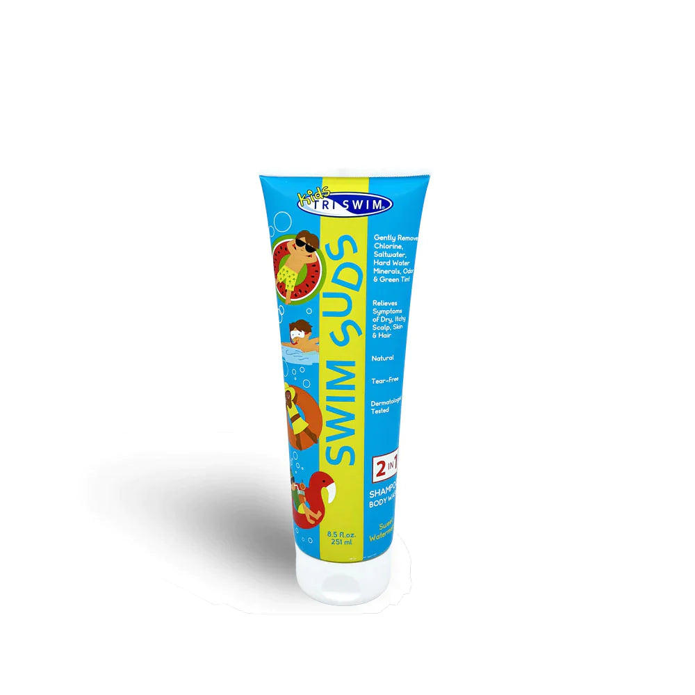 Triswim Kids Swim Suds 2 in 1 Shampoo & Body Wash 251ml
