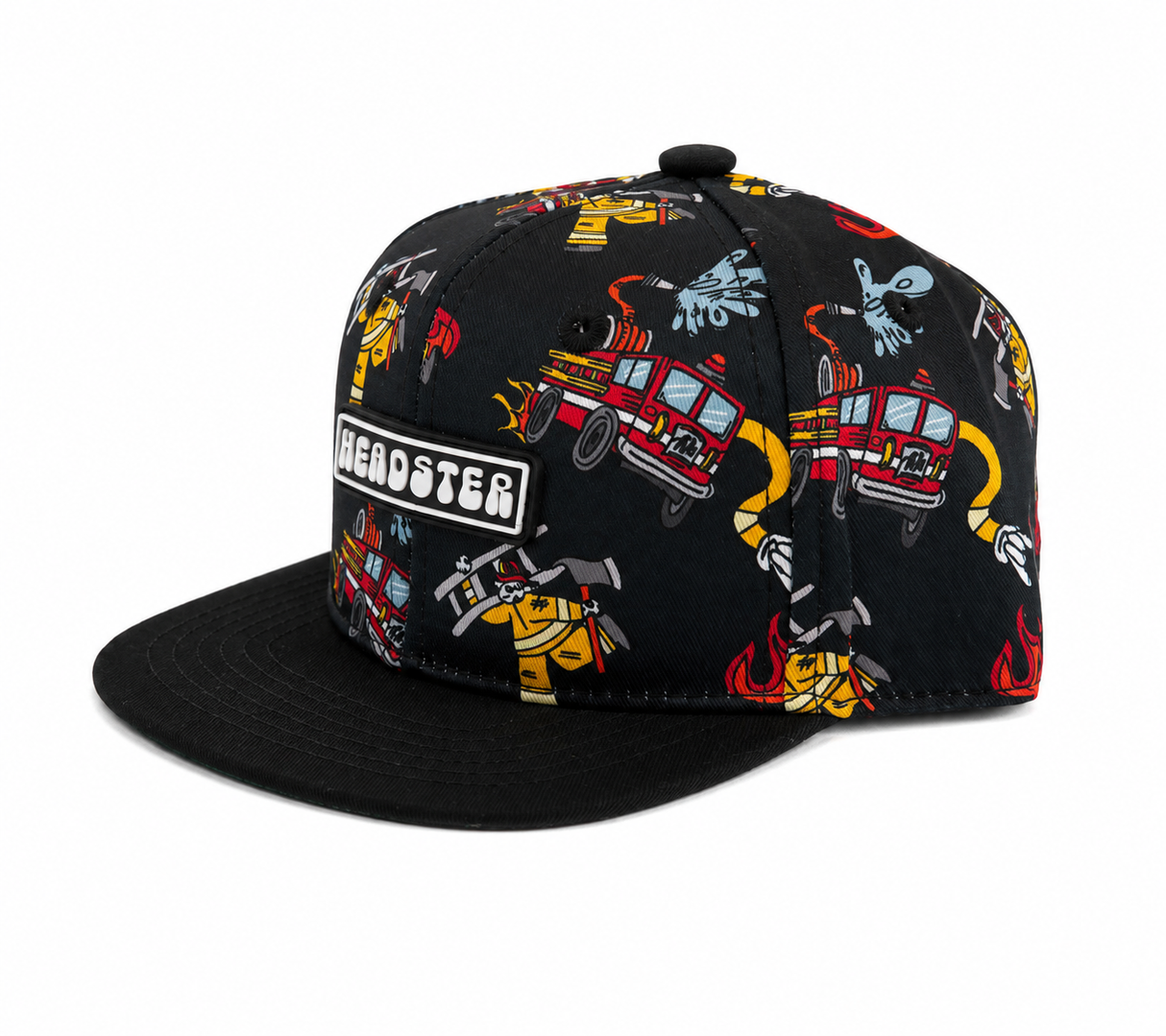 Headster Rescue Snapback - Black