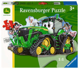 John Deere Tractor Shaped Floor Puzzle 24 pcs