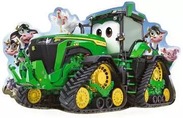 John Deere Tractor Shaped Floor Puzzle 24 pcs