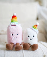 Design & Delight Gifts Rainbow Party Hat Crochet Accessory 🌈🎉✨