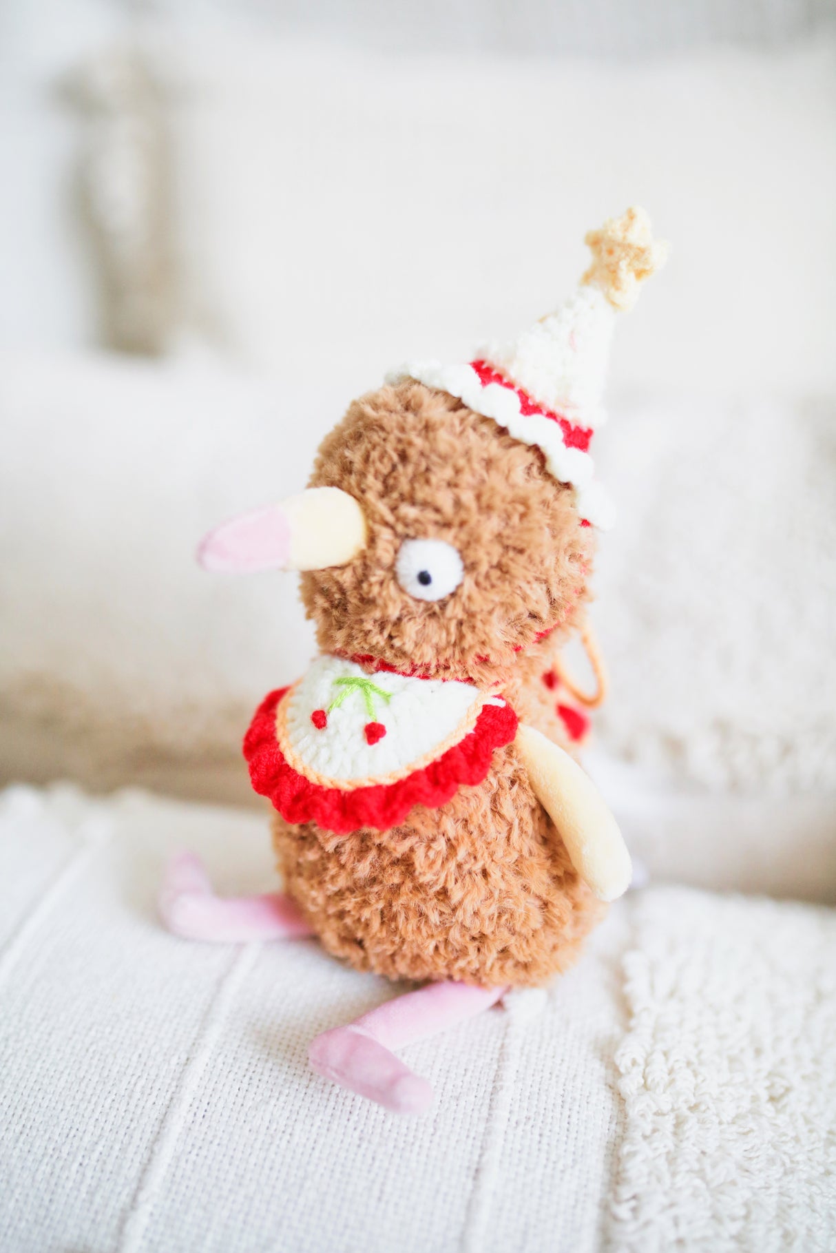 Design & Delight Gifts Cherry Birthday Crochet Outfit 🍒🎉