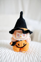 Design & Delight Gifts Jack-o’-Lantern Trick-or-Treat Crochet Outfit 🖤🍬