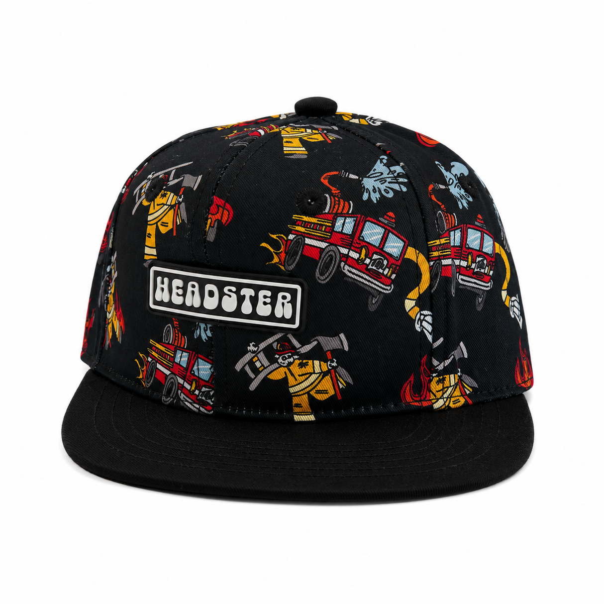 Headster Rescue Snapback - Black