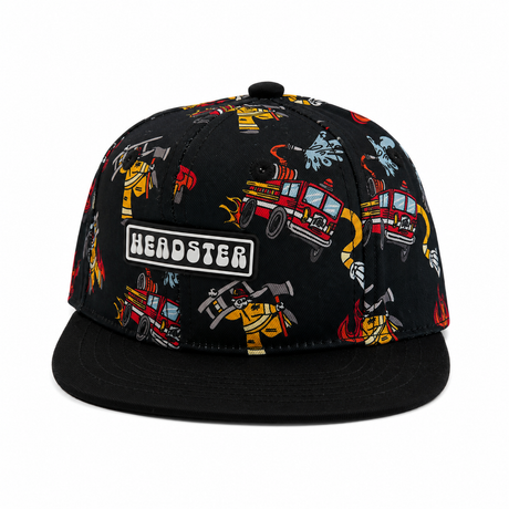 Headster Rescue Snapback - Black