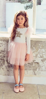 PH Frill Tutu Dress Pink