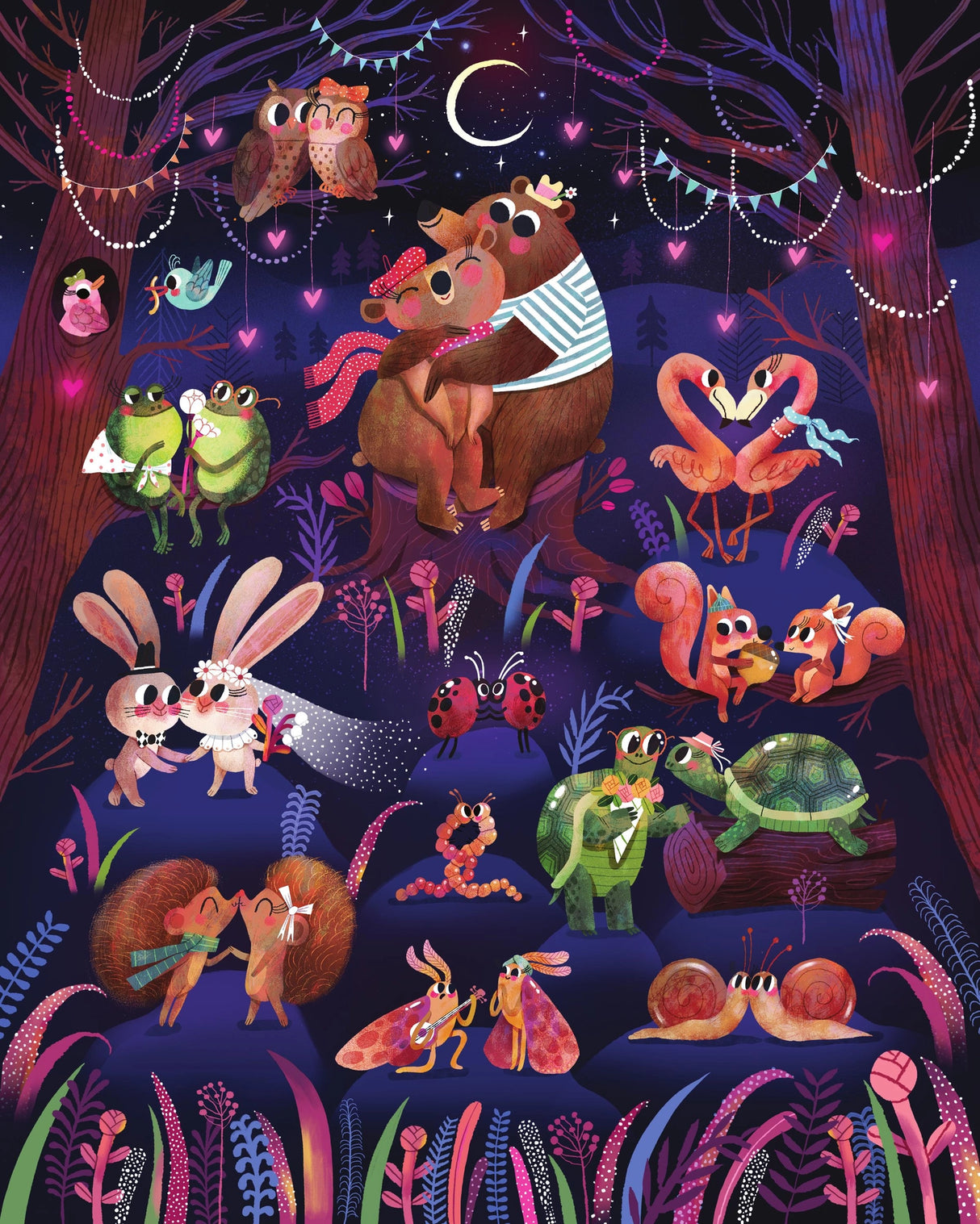 Once Upon a Puzzle - Courting Critters 500 Piece