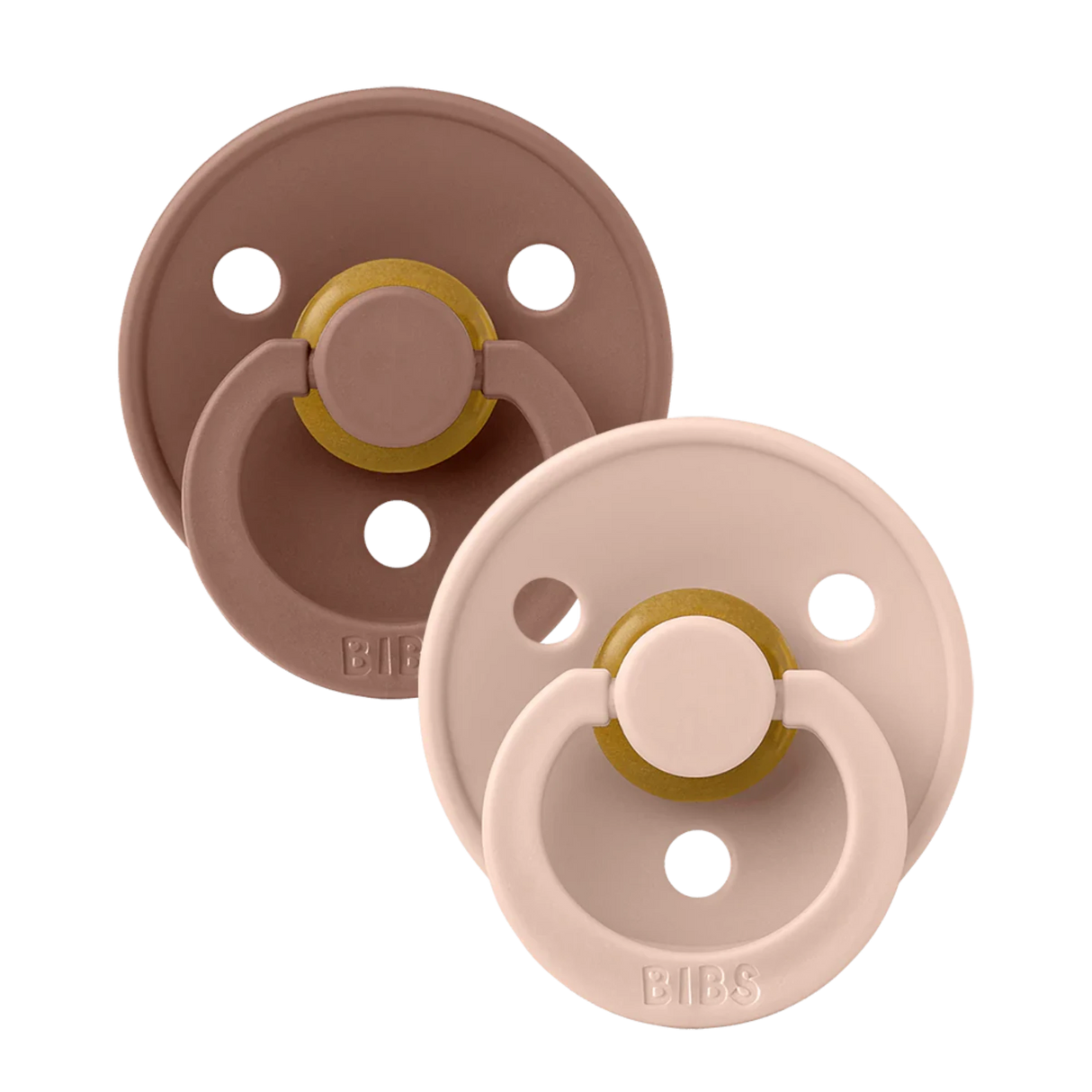 Bibs Colour 2 Pack - Woodchuck/Blush