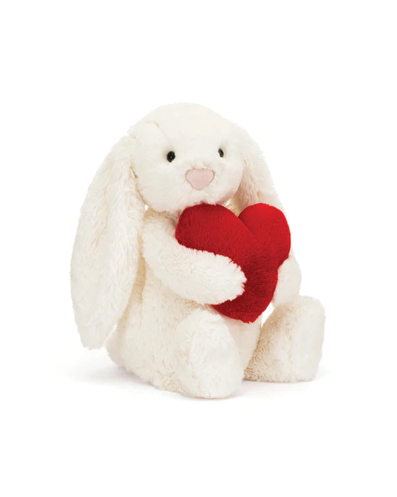 Jellycat Bashful Red Love Heart Bunny Original