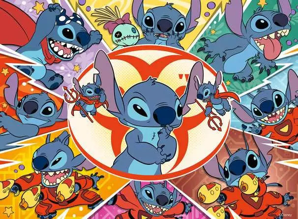Ravensburger Children’s Jigsaw Puzzle - Disney Stitch My Own World (100pc)