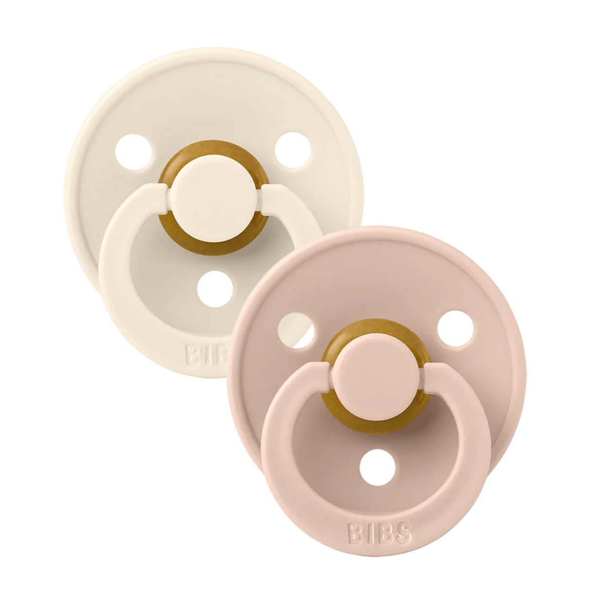 Bibs Colour 2 Pack - Ivory/Blush