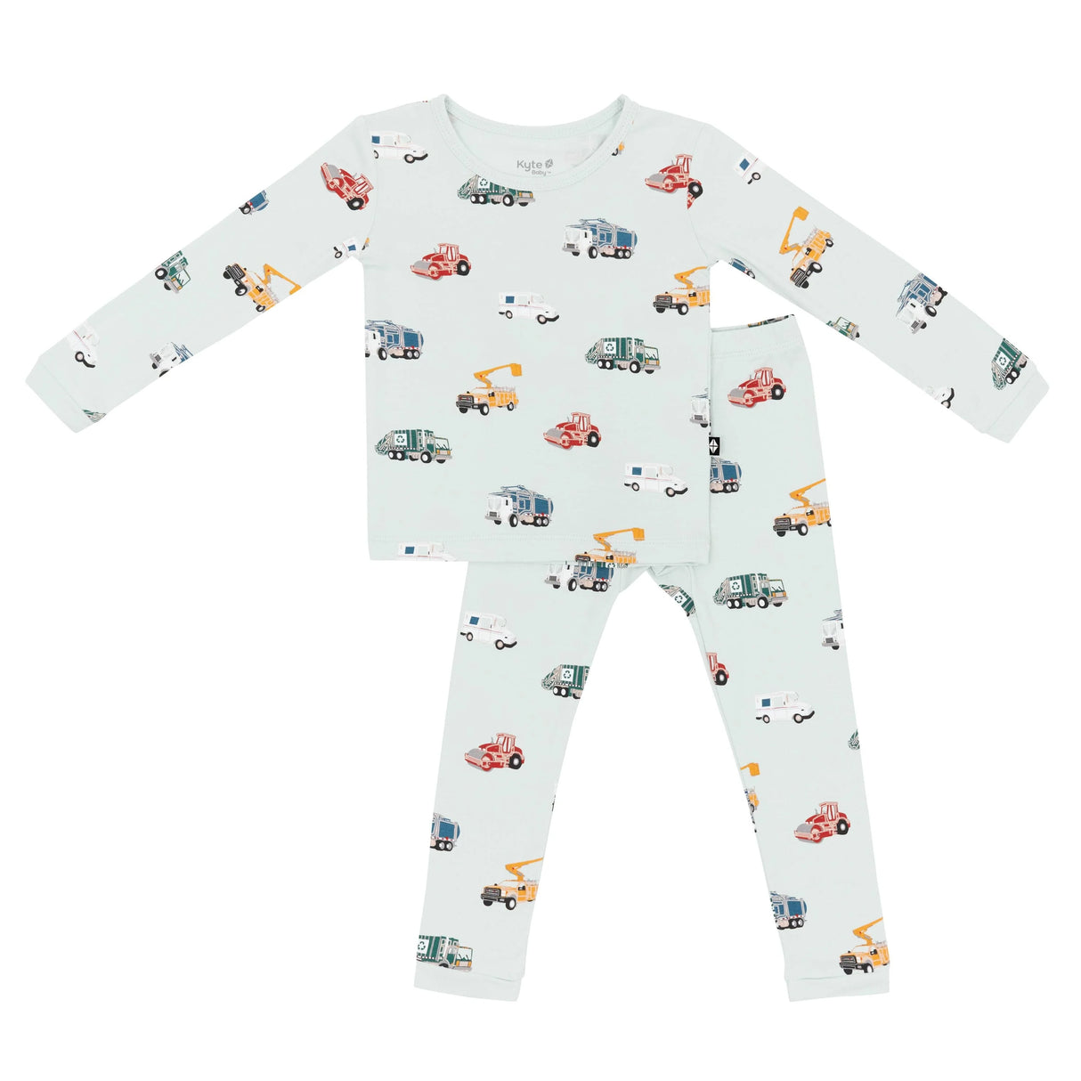 Kyte Baby Long Sleeve Pajamas - City Vehicles