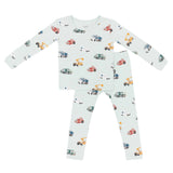 Kyte Baby Long Sleeve Pajamas - City Vehicles